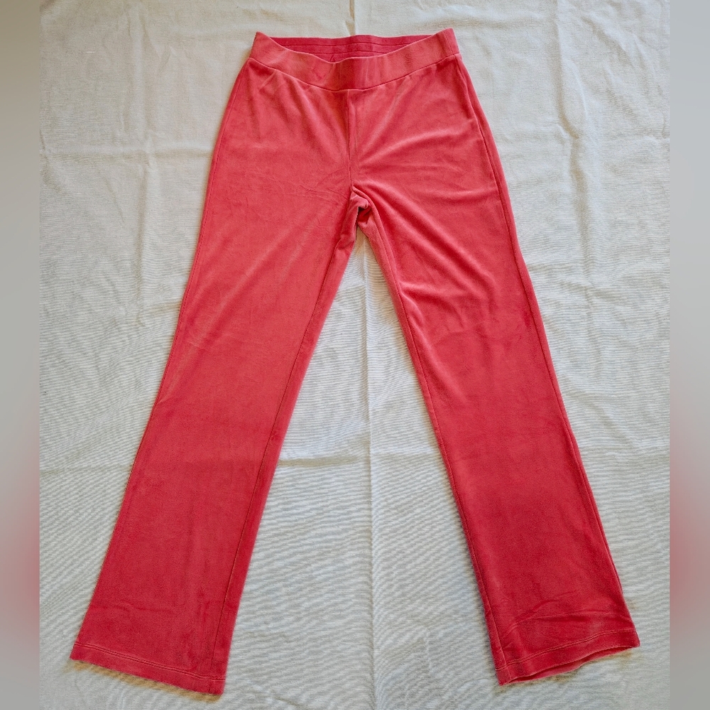 BNWT Juicy Couture Watermelon Pink velour Pants